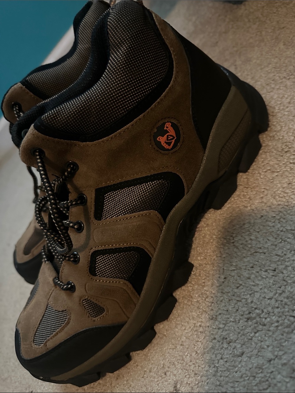 Men's Outdoor Trail Hiker Shoes - Olive Brown
